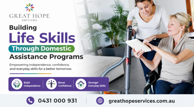Building Life Skills Through Domestic Assistance Programs